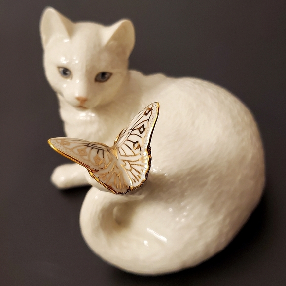 Lenox 🐈 Enchantment Bone China Classic Cat Collection EUC Retired - Picture 3 of 16